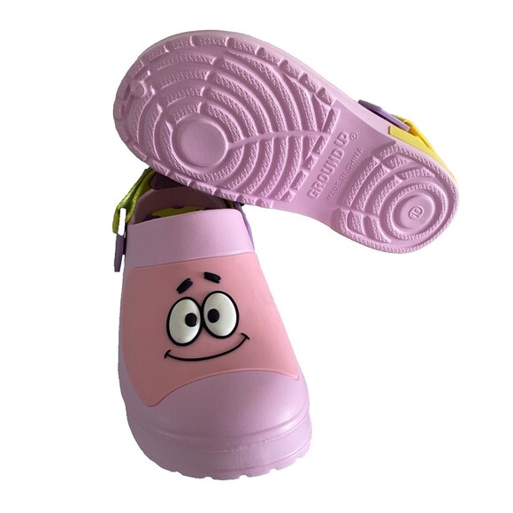 NWOT SpongeBob SquarePants & Patrick Star Clogs Sandals Shoes Ground Up Men 10 - Picture 5 of 7